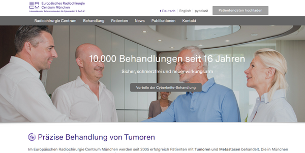 Gegen Tumore mit Cyberknife-Radiochirurgie